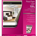 SIGEL Fotopapier Farb Laser DIN A3 hochglänzend 135 g/m²