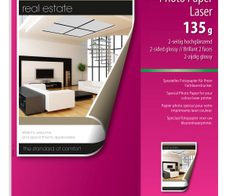 SIGEL Fotopapier Farb Laser DIN A3 hochglänzend 135 g/m²