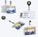 DURABLE Namensschilder glasklar 8.5 cm x 5.4 cm