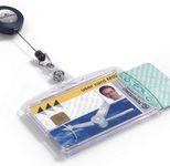 DURABLE Namensschilder glasklar 8.5 cm x 5.4 cm