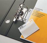 VELOFLEX Heftstreifen, selbstklebend für bis DIN A4 transparent