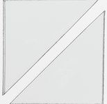 DURABLE Dreiecktaschen selbstklebend 17,5 x 17,5 cm