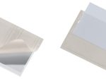 DURABLE Visitenkartentasche selbstklebend transparent
