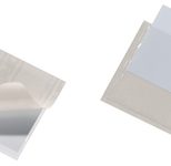 DURABLE Visitenkartentasche selbstklebend transparent