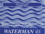 WATERMAN Tintenpatronen für Füller blau