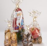 folia Zellglasbeutel 11,5 x 18,5 cm transparent mit Golddruck