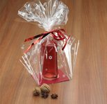 folia Geschenkfolie Kristalle 2,5mx Transparent
