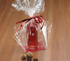 folia Geschenkfolie Kristalle 2,5mx Transparent
