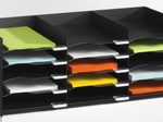PAPERFLOW Sortierstation DIN A4 15-Fach  schwarz