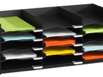 PAPERFLOW Sortierstation DIN A4 15-Fach  schwarz