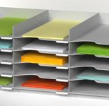 PAPERFLOW Sortierstation DIN A4 15-Fach  lichtgrau