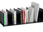 PAPERFLOW Buchstütze 85,8 x 32,3 x 23,3 cm schwarz