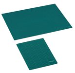 styro Schneidematte 22,0 x 30,0 cm grün/schwarz