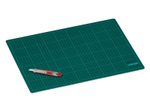 styro Schneidematte 45,0 x 30,0 cm grün/schwarz