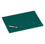 styro Schneidematte 45,0 x 30,0 cm grün/schwarz
