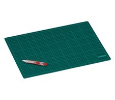 styro Schneidematte 45,0 x 30,0 cm grün/schwarz