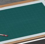 styro Schneidematte 90,0 x 60,0 cm grün/schwarz