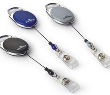 DURABLE Ausweishalter schwarz