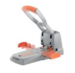 Rapid Registraturlocher HDc150 silber-orange