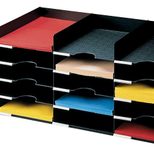 PAPERFLOW Sortierstation DIN A4+ 15-Fach  schwarz