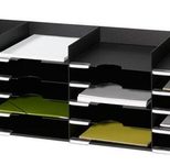 PAPERFLOW Sortierstation DIN A4+ 20-Fach  schwarz