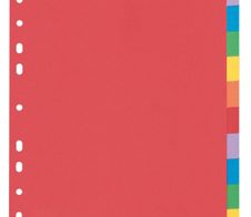 bene Ordnerregister Vollformat blanko DIN A4