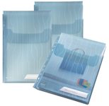 LEITZ Organisationshüllen DIN A4 0.2 mm blau