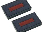 COLOP Ersatzstempelkissen 2,4 x 4,5 cm blau/rot