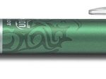 PILOT FriXion Ball Clicker Tintenroller 0.4 mm, Gehäusefarbe:  grün