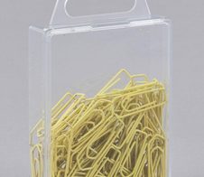 Gowi Büroklammern Metall gelb