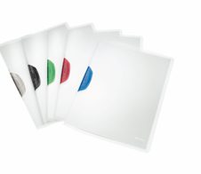 LEITZ Klemmhefter color Clip DIN A4 transparent