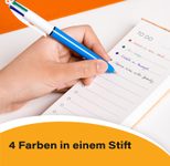 BIC® 4-Farben-Kugelschreiber 0.4 mm Mehrfarbig