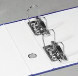 DONAU Doppelordner 2x A5 quer Karton blau