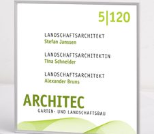SignSystems® Türschild 15,0 x 15,0 cm silber