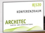 SignSystems® Türschild 21,3 x 15,1 cm silber