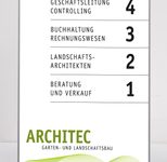 SignSystems® Türschild 21,5 x 30,2 cm silber