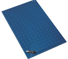 WESTCOTT Schneidematte 90,0 x 60,0 cm blau
