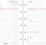 CHRONOPLAN Kalendereinlage 2024 Mini 1 Woche/2 Seiten