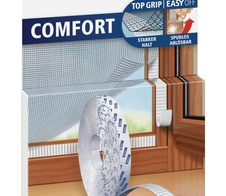 tesa COMFORT Klettband weiß