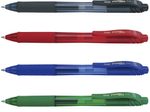 Pentel Bl107 Gelschreiber-Set 0.35 mm, Schreibfarbe: Mehrfarbig