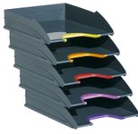 DURABLE Briefablagen DIN C4 dunkelgrau