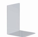 MAUL Buchstützen 12,0 x 12,0 x 17,0 cm glasklar