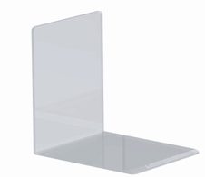 MAUL Buchstützen 8,0 x 10,0 x 10,0 cm glasklar
