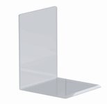 MAUL Buchstützen 10,0 x 10,0 x 13,0 cm glasklar