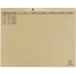 Exacompta Exaflex Premium Hängehefter Amtsheftung DIN A4 chamois