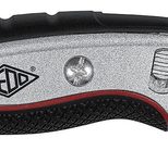 WEDO Cuttermesser 19 mm schwarz, rot, silber