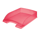 LEITZ Briefablage DIN A4 rot-transparent, 1 Stück