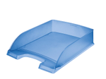 LEITZ Briefablage DIN A4 blau-transparent, 1 Stück