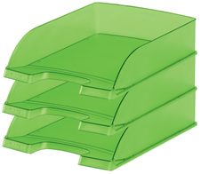 LEITZ Briefablage DIN A4 grün-transparent