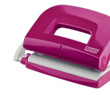 novus Locher und Heftgeräte Set pink